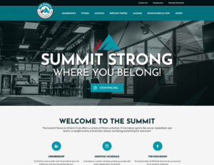 The Summit Tennis & Athletic Club website